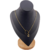 Collar Corbatín Inicial Dije Corazón Ajustable Baño Oro 18k - Moda Turín