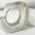 Collar Perlas Naturales Cadena Torsal Chapa De Oro 18k en internet