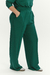 PANTALONA DE MOLETINHO ENCANTO FRISO - VERDE ESCURO - comprar online