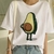 Camisa Camiseta Abacate Avocado Tumblr Tiktok Tik Tok - comprar online