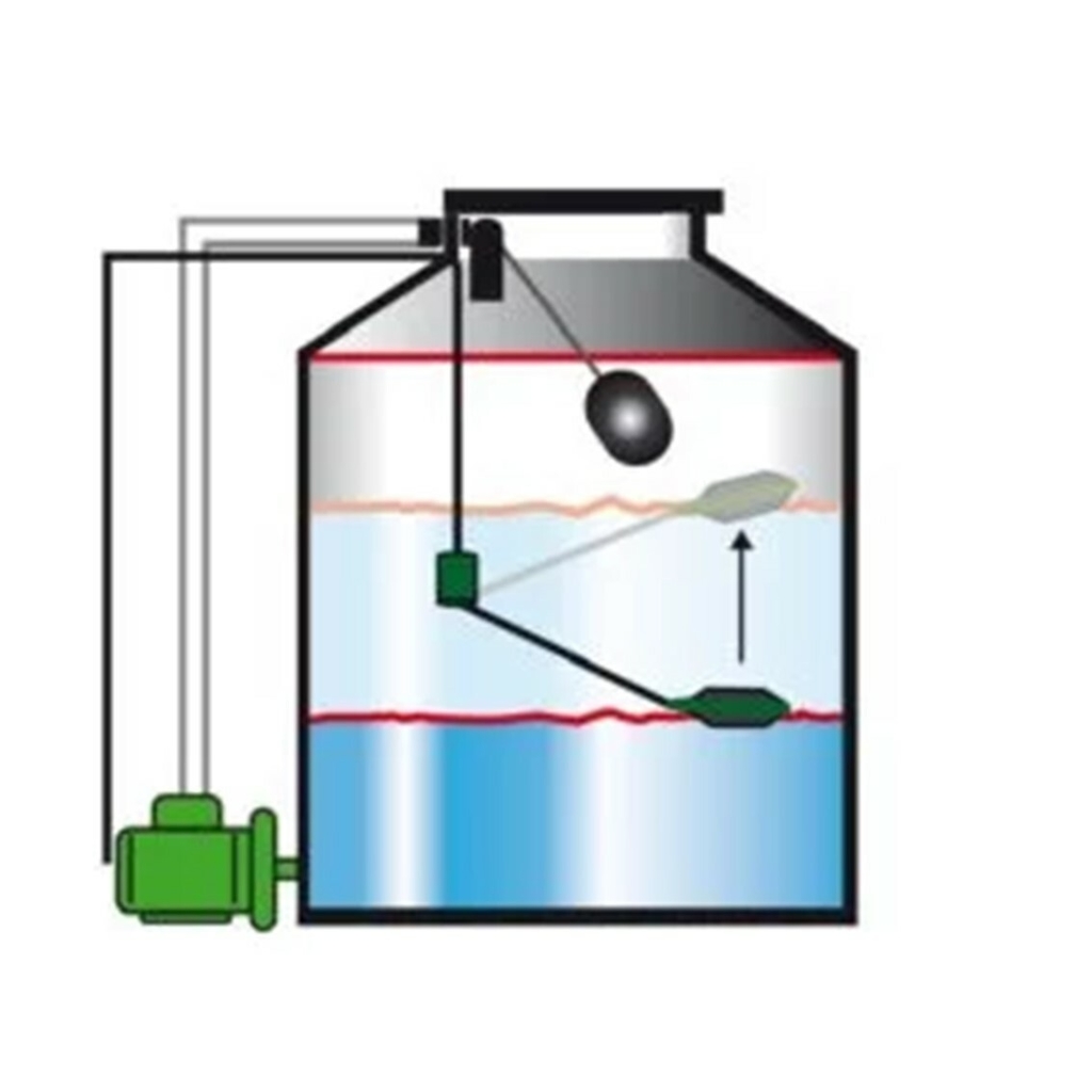 Flotador eléctrico para cisterna