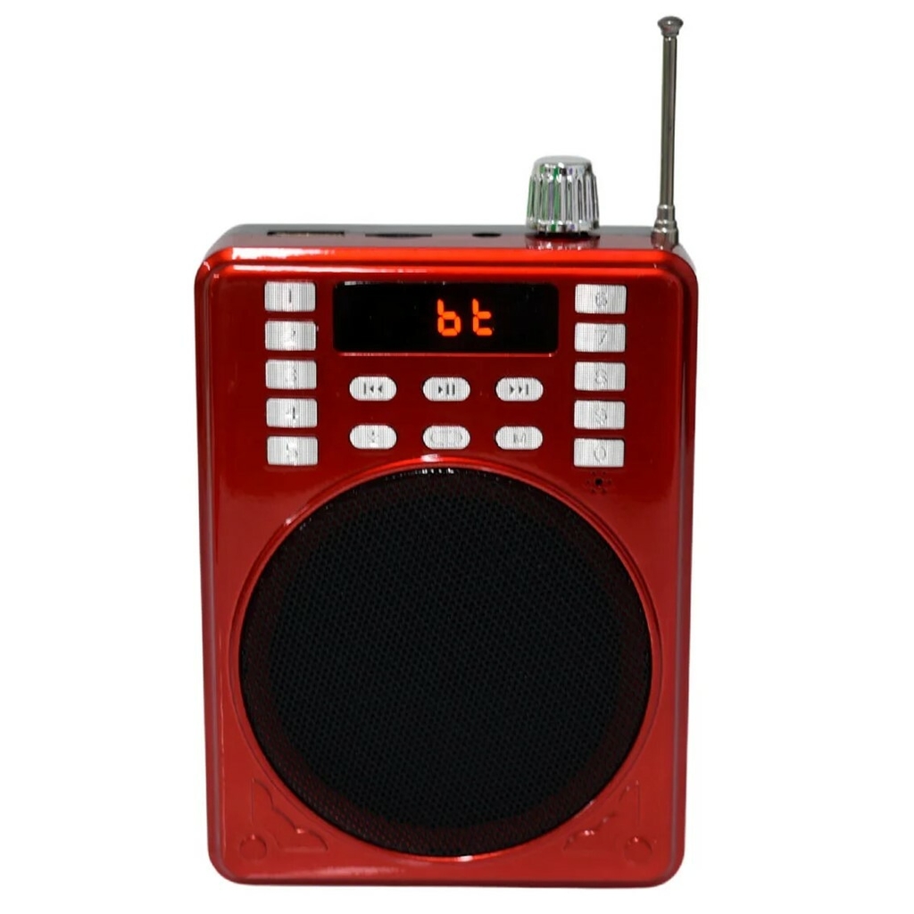 Bocina Bluetooth Recargable BST BULLET PRO 2.5 Pulgadas FM Radio