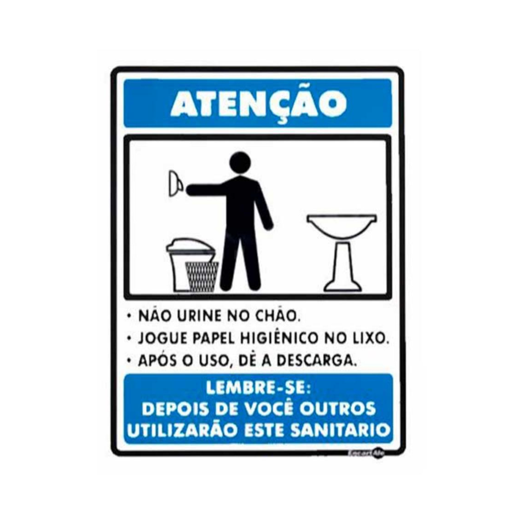 Lembre-se não jogue lixo no chão