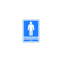 PLACA MASCULINO/MAN 20X15X080 PS831