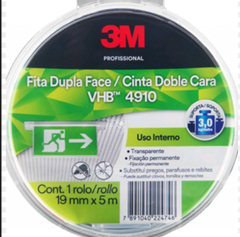 FITA DUPLA FACE TRANSP 4910 RL ESTOJO