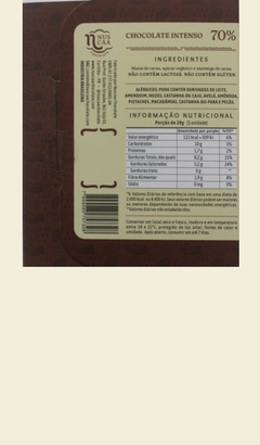 Chocolate Intenso 70% - 20g - comprar online