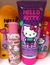 Kit Shampoo Condicionador Creme Pentear e Colônia Hello Kitty Betulla