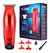 Aparador De Pelo Kemei Km-5026 Vermelho 100v/240v