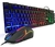 Imagem do Kit De Teclado E Mouse Gamer Rgb Led Usb Dw-300