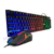 Kit De Teclado E Mouse Gamer Rgb Led Usb Dw-300 na internet