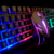 Kit De Teclado E Mouse Gamer Rgb Led Usb Dw-300 - comprar online