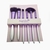 Kit Pincel De Maquiagem Anycolor 6 Pcs Purple/silver - comprar online