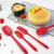 Imagem do Kit Utensilios Espatula de Silicone Cozinha Pegador 7pcs