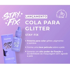 Cola Glitter Stay Fix multifuncional Ruby Rose