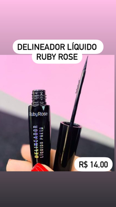 Delineador Liquido Ruby Rose