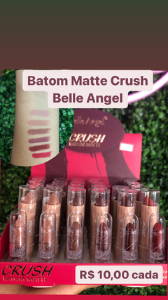 Batom Matte Belle Angel Crush