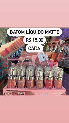 Batom Matte Nude Royal