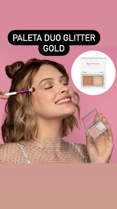 Paleta Duo Shine Collection Rose Gold- Ruby Kiss na internet