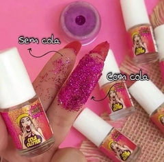 Cola glitter super poderes