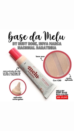 Base líquida matte Melu