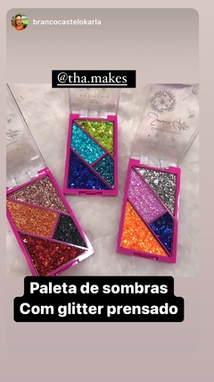 Paleta glitter prensado Jasmyne