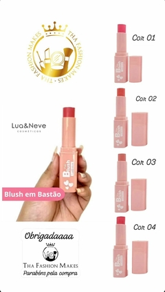 Blush em bastão Lua e Neve