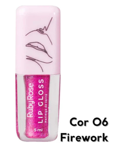 lip Gloss Glitter Ruby Rose - loja online