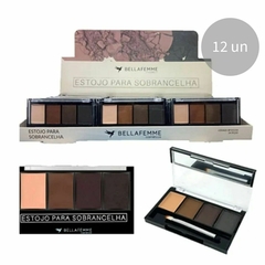 Paleta de sombras para sobrancelhas Bella Femme