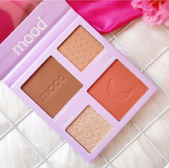 Paleta de blush contorno e iluminador Mood Ruby Rose