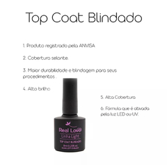 Top coat blindado Real Love 8ml - comprar online