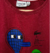 Camiseta Lacoste Jean Michel Tixer Vinho Infantil (Tam. P) - comprar online