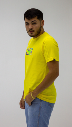 Camiseta Masculina Old Farmer - OFR - Amarelo - comprar online