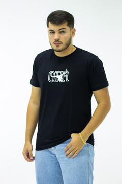 Camiseta Masculina Old Farmer - OFR - Preta