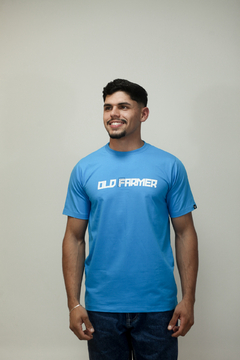 Camiseta Masculina Old Farmer - Outsider - Azul TopBlue - comprar online