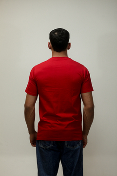 Camiseta Masculina Old Farmer - Old Hunter - Vermelha - loja online