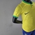 Uniforme infantil seleção Brasileira 22/23 Amarelo - INOBRE PRESENTES