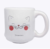 Caneca 3D Pata Gato Gatinho Meow Power Porcelana Branca 350M - comprar online