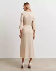 Vestido crepe amarração - comprar online