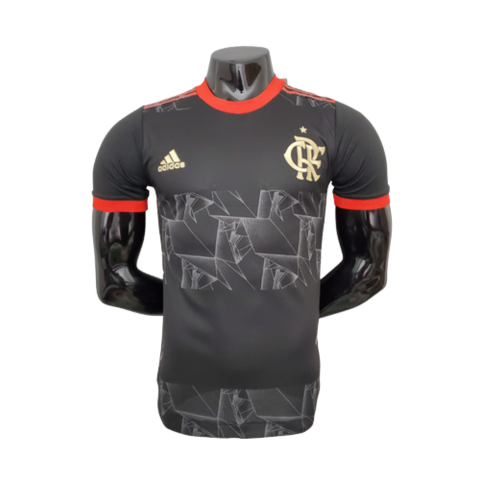 Camiseta Flamengo Masculina Tema Especial Consciência Negra 21/22