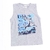 Conjunto Keep The Ocean Cinza/Branco - loja online