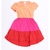 Vestido Recortes Laranja - comprar online