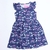 Vestido Flamingo Azul Marinho