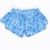 Shorts Saia Folhagem Azul