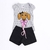 Conjunto Little Dog Cinza