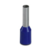 Terminal Pré-Isolado Tubular Simples 2,5mm² - 100 UN - E2508 - 011952 - SIBRATEC - comprar online