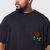 Camiseta Casual 100% Algodão Rose Red Streetwear Moda Urbana - comprar online