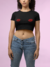 Cropped Sexy Girl Kiss Red Lip Fashion Style - comprar online