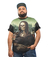 Camiseta Monalisa Zombie Arte Rock Style