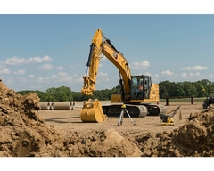 Excavator CAT 320GC on internet
