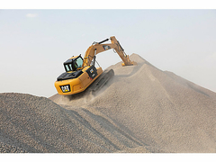 Excavator CAT 323D3  on internet